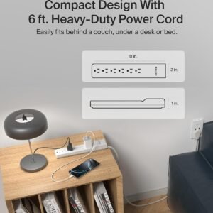 USB Hub 4 Ports, Multiple USB 3.0 Hub, USBA Splitter for Laptop/PC 2FT